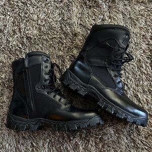 Rocky Alpha Force Men's Sleek Black Combat Boots